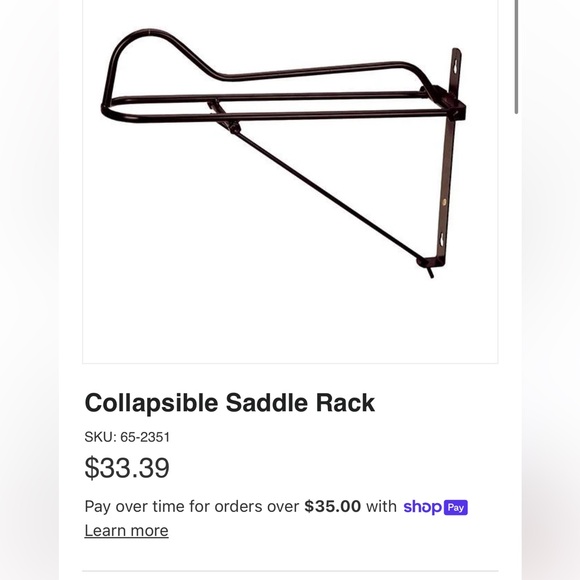 Weaver Collapsible Saddle Racks - Picture 2 of 3